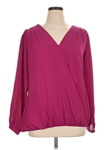 City Chic 3/4 Sleeve Blouse (view 1)