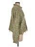 Pol 100% Polyester Tweed Green Pullover Sweater Size M - photo 4