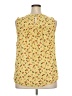 Torrid Yellow Sleeveless Blouse Size 2X Plus (2) - photo 2