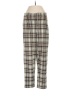 Unbranded Plaid Ivory Casual Pants Size XS - photo 1