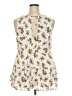 Torrid Ivory Sleeveless Blouse Size 2X Plus (2) - photo 2