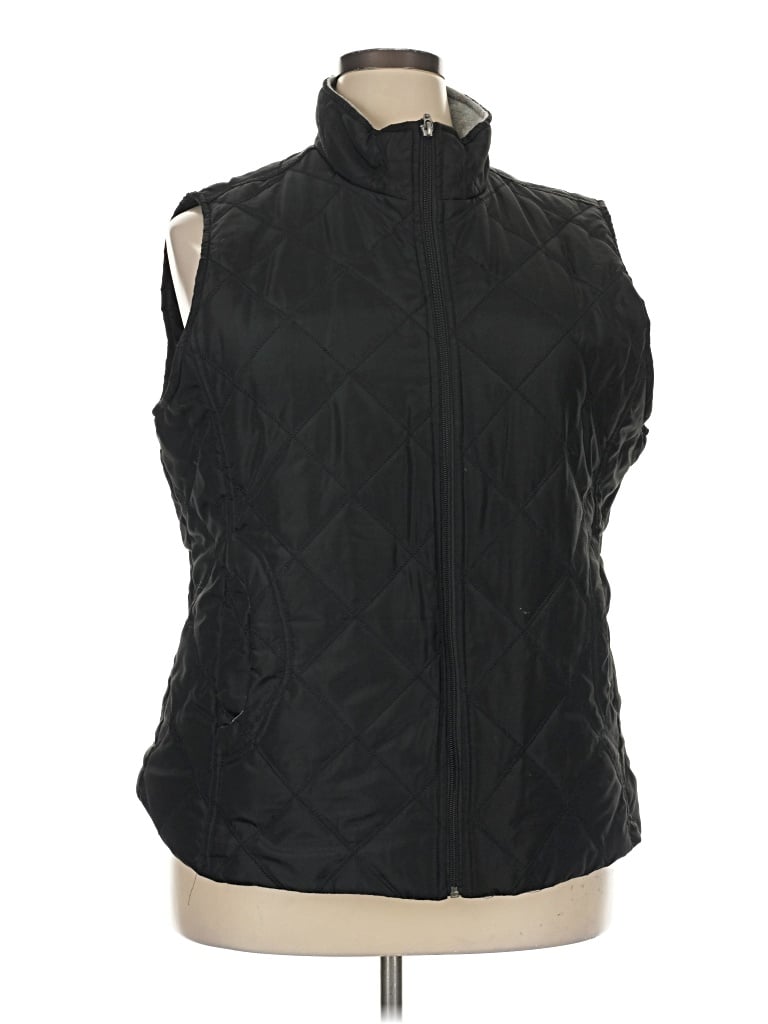 Pre-owned Jane Ashley Vest In Black