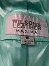 Wilsons Leather 100% Leather Teal Leather Jacket Size M - photo 6