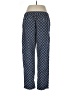Joe Fresh 100% Polyester Argyle Blue Casual Pants Size L - photo 2