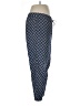 Joe Fresh 100% Polyester Argyle Blue Casual Pants Size L - photo 4