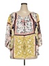 Westport 100% Polyester Yellow 3/4 Sleeve Blouse Size 2X - photo 1