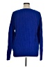 Kim Rogers 100% Cotton Blue Pullover Sweater Size XL - photo 2