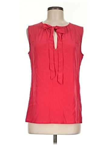 Tory Burch Sleeveless Silk Top (view 1)