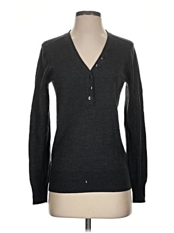Tory Burch Long Sleeve Henley (view 1)