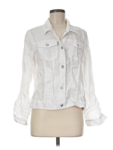 Jones New York 3/4 Sleeve Button-Down Shirt (view 1)