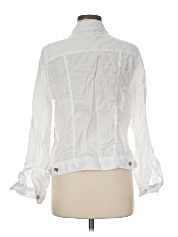 Jones New York 3/4 Sleeve Button-Down Shirt (view 2)