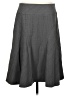 Grace Elements Solid Gray Casual Skirt Size 8 - photo 1