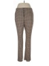 Adrienne Vittadini Houndstooth Brown Casual Pants Size L - photo 1