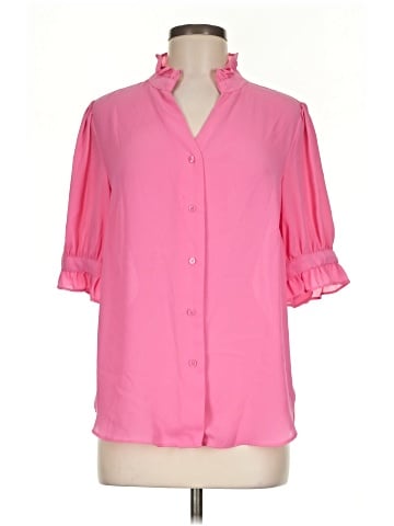Ann Taylor Short Sleeve Blouse (view 1)