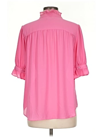Ann Taylor Short Sleeve Blouse (view 2)