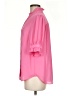 Ann Taylor 100% Polyester Pink Short Sleeve Blouse Size M - photo 5