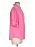 Ann Taylor 100% Polyester Pink Short Sleeve Blouse Size M - photo 4