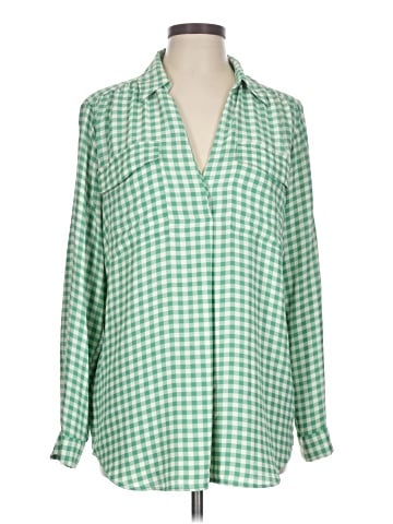 Ann Taylor Long Sleeve Blouse (view 1)