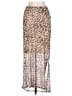 Unbranded Animal Print Tan Casual Skirt Size M - photo 2