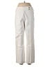 Carlisle Solid Ivory Casual Pants Size 6 - photo 1