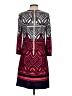 Eliza J Graphic Red Casual Dress Size 2 - photo 2