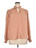 Maison d' Amelie 100% Polyester Orange Long Sleeve Blouse Size XL - photo 1