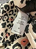 Maurices 100% Polyester Animal Print Ivory Long Sleeve Blouse Size M - photo 8