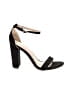 Dream Pairs Black Sandals Size 7 1/2 - photo 1