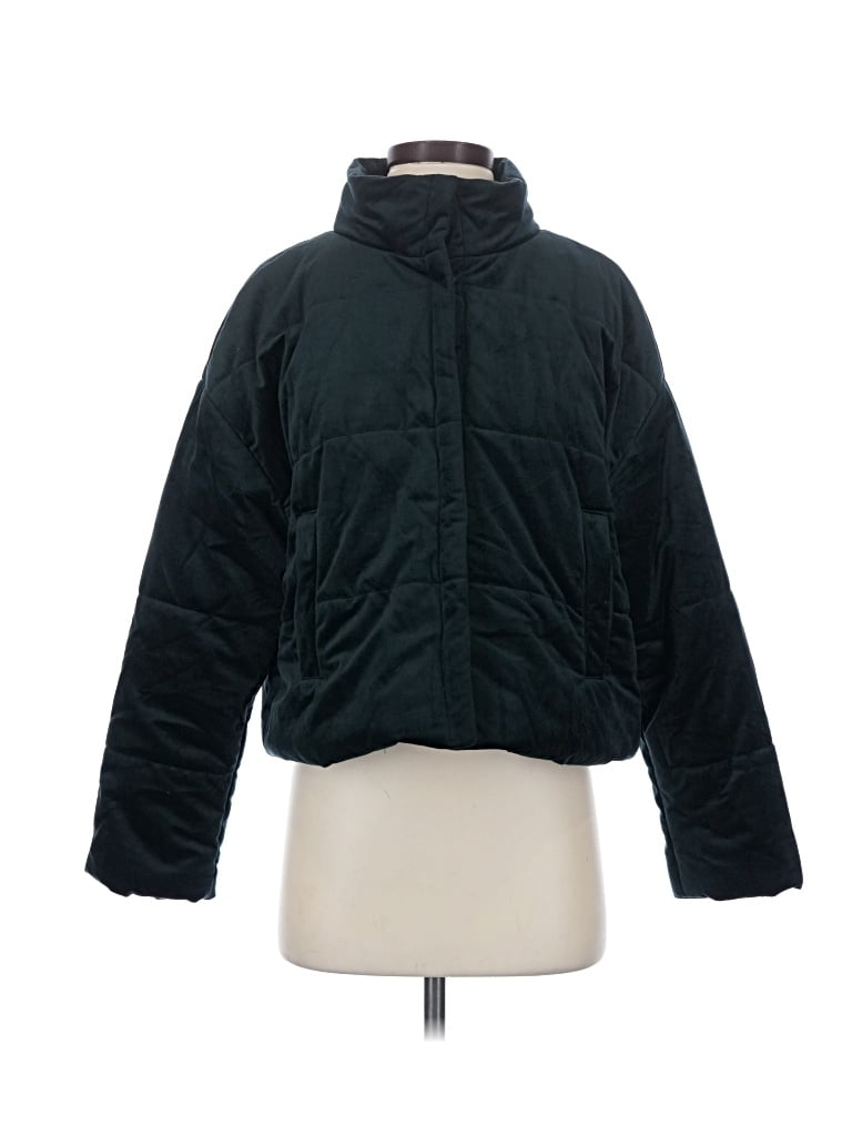 Pre-owned Lush Jacket In Teal