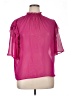 TU 100% Polyester Pink Short Sleeve Blouse Size 14 - photo 1