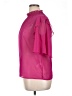 TU 100% Polyester Pink Short Sleeve Blouse Size 14 - photo 5