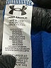 Under Armour 100% Polyester Blue Windbreaker Size 7 - photo 4