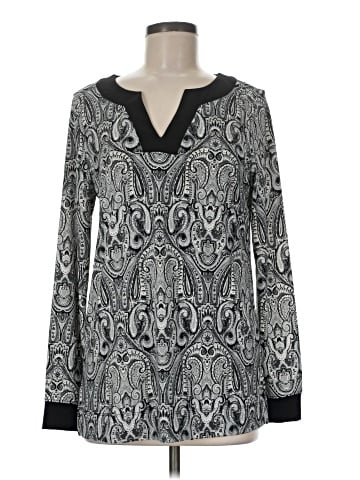 Tahari Long Sleeve Blouse (view 1)