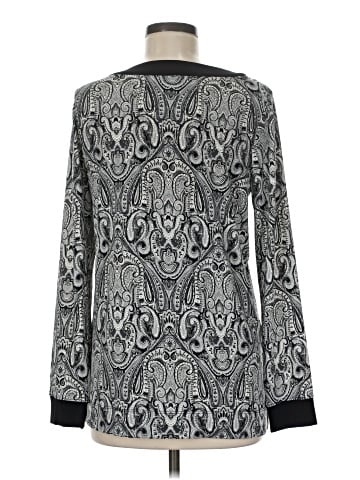 Tahari Long Sleeve Blouse (view 2)