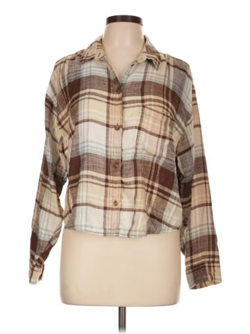 American Eagle Outfitters Long Sleeve Blouse (view 1)