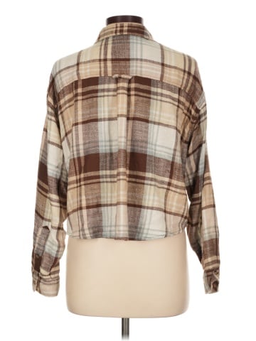 American Eagle Outfitters Long Sleeve Blouse (view 2)
