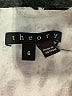 Theory Print Black Cocktail Dress Size 6 - photo 7