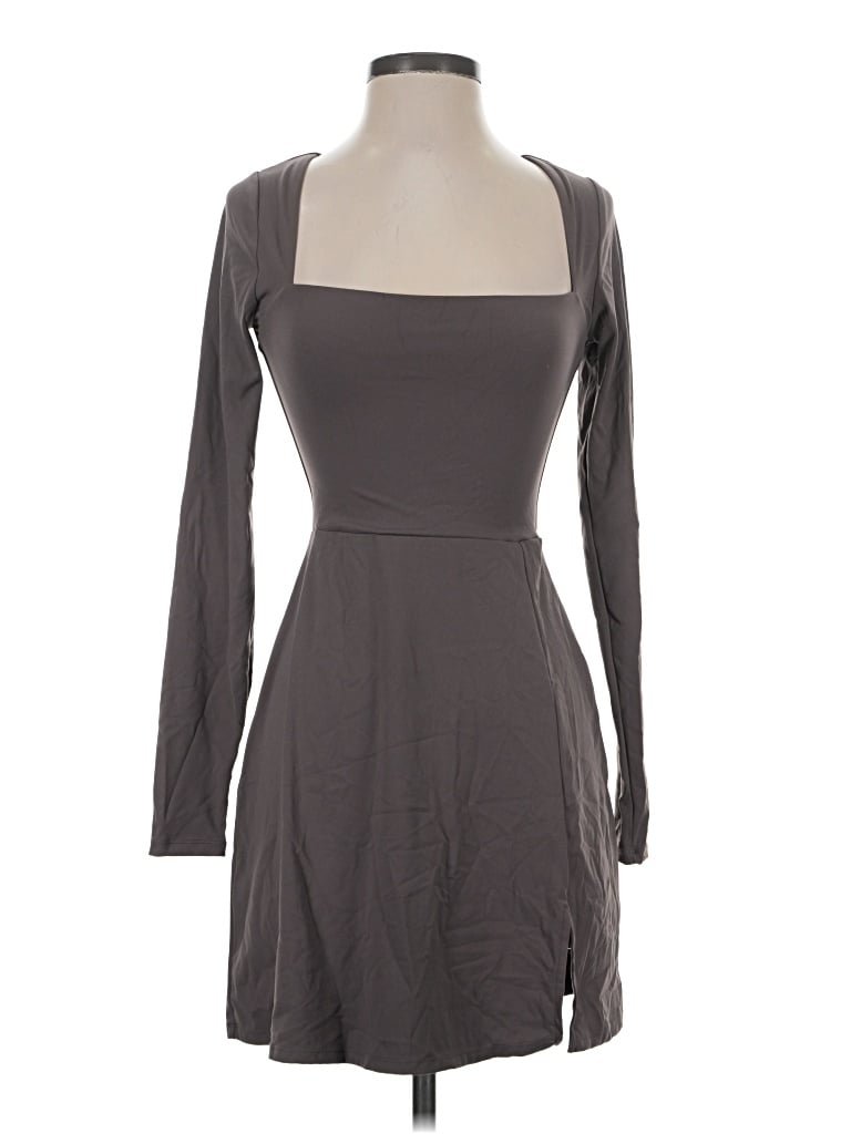 Pre-owned Tinsel Casual Dress In Gray