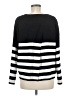 Vince Camuto Stripes Black Pullover Sweater Size M - photo 2