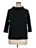 Rafaella Black Turtleneck Sweater Size 1X - photo 1