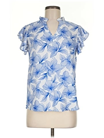 Morgan Taylor Short Sleeve Blouse (view 1)