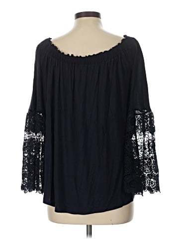 Ann Taylor LOFT 3/4 Sleeve T-Shirt (view 2)