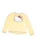 Hello Kitty 100% Polyester Yellow Sweatshirt Size 10 - photo 2