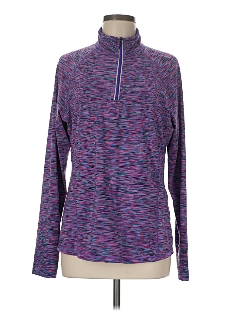 Pre-owned Ideology Pullover Sweater In Purple