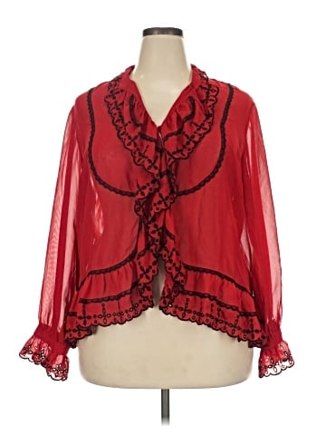 New Directions 3/4 Sleeve Blouse (view 1)