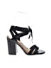 Gianni Bini 100% Leather Black Sandals Size 10 - photo 1