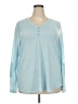 Eddie Bauer Teal Long Sleeve Top Size 2X - photo 1
