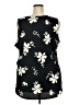 Lularoe Black Short Sleeve Blouse Size 24 - 26 - photo 2