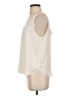 Ann Taylor LOFT 100% Polyester Ivory Sleeveless Blouse Size S - photo 5