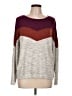 Maurices Chevron-herringbone Burgundy Pullover Sweater Size L - photo 1